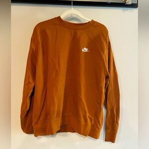 Burnt Orange Nike CrewNeck
